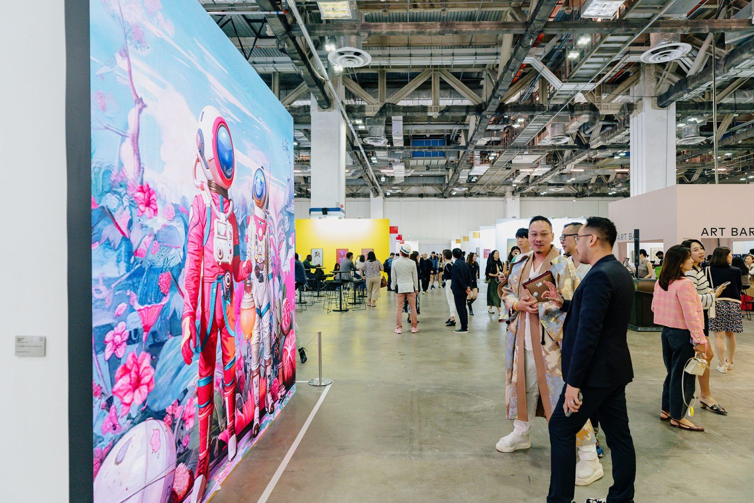 The fair floor at Art SG, Marina Bay Sands